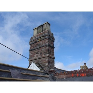 Chimney re build in Cheddar